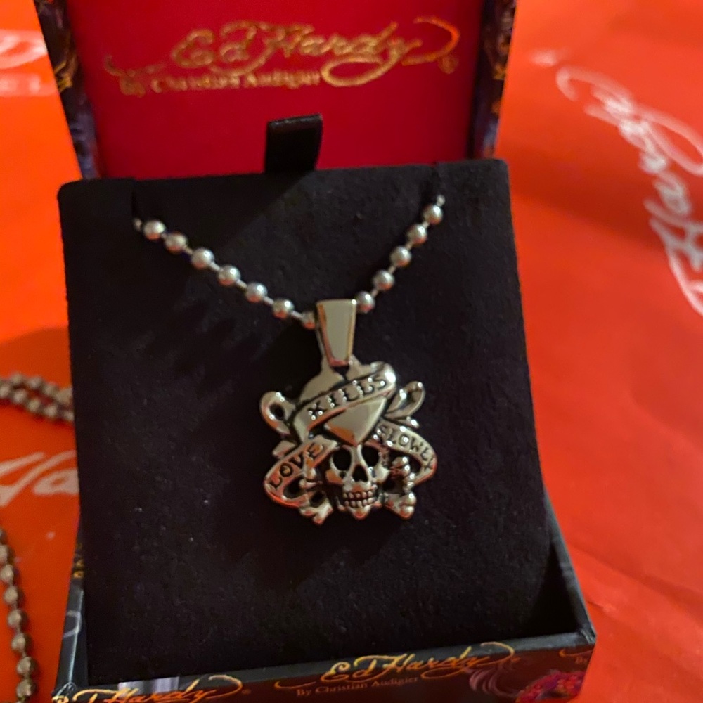 Authentic Ed Hardy UNISEX Love Kills Slowly SS